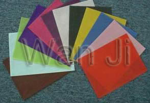Color glassine paper