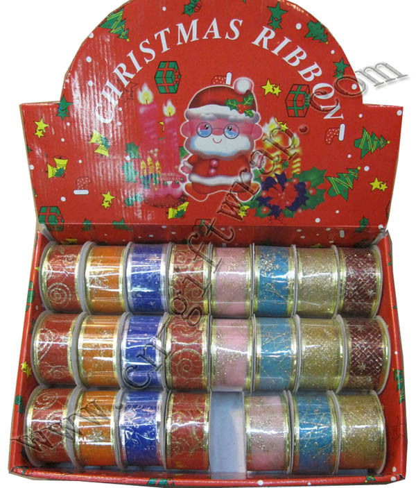 Golden powder ribbon