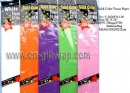 Solid color tissue paper   (bags packing)