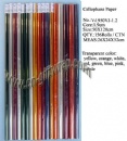 Cellophane paper   (rolls packing)