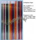 Cellophane paper   (rolls packing)